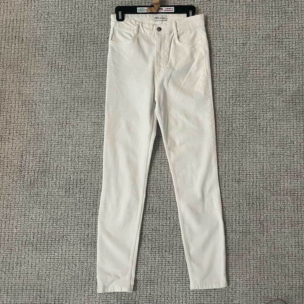 Zara White Jeans
